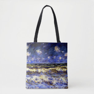 Bolsa Tote Monet - Um Mar Tempestade