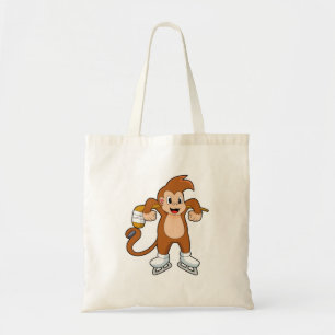 Bolsa Tote Monkey Ice Hóquei no Gelo
