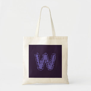 Bolsa Tote Monograma assustador Roxo em Roxo