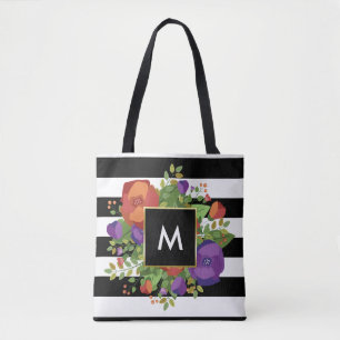Bolsa Tote Monograma Autumn Rose Bouquet