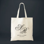 Bolsa Tote Monograma Boas-vindas personalizadas iniciais,pres<br><div class="desc">Clique no botão "Personalizar" para MOVER EM VOLTA das iniciais para a aparência desejada! Verifique mais de 100 estilos populares de sacos de tote de casamento da coleção "Bags de Tote de Casamento" do nosso compro!</div>