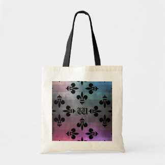 Bolsa Tote Monograma bonito Fleur de lis
