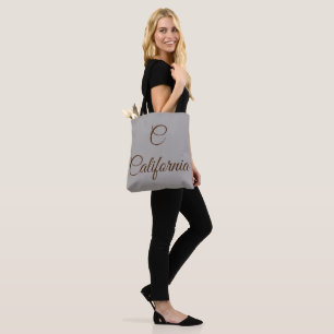 Bolsa Tote Monograma da Califórnia