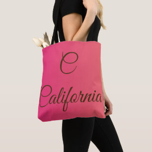Bolsa Tote Monograma da Califórnia