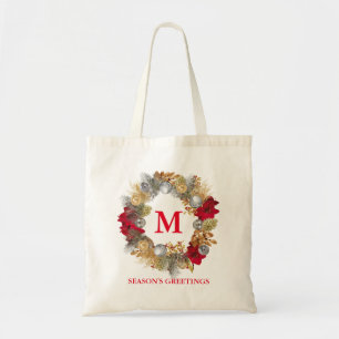 Bolsa Tote MONOGRAMA da Frota de Natal Personalizável