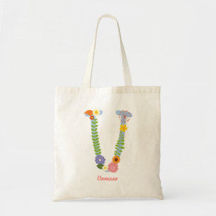 Bolsa Tote Monograma de Flores Quiméricas Russas (V)