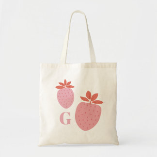 Bolsa Tote Monograma de Morango