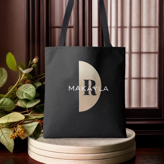 Bolsa Tote Monograma de Na moda moderno (Criador carregado)