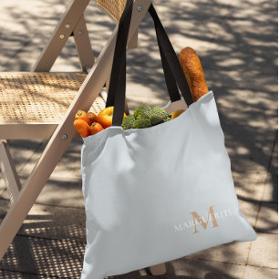 Bolsa Tote Monograma de Nome Personalizado