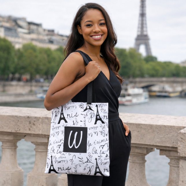 Bolsa Tote Monograma de Paris rico (Criador carregado)
