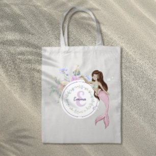 Bolsa Tote Monograma de Sereias Quimônicas