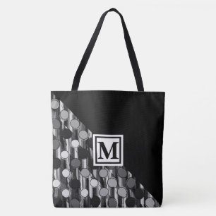 Bolsa Tote Monograma e Pontos Retroativos