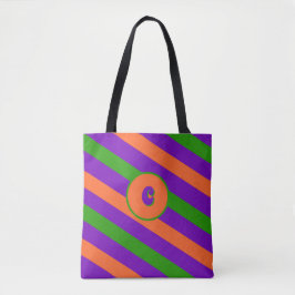 Bolsa Tote Monograma Festivo Festivo de Halloween