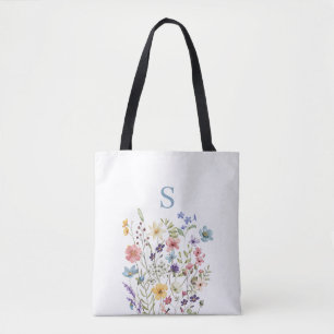 Bolsa Tote Monograma Floral