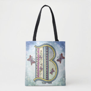 Bolsa Tote Monograma Floral B