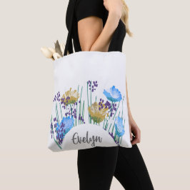 Bolsa Tote Monograma Floral Evelyn