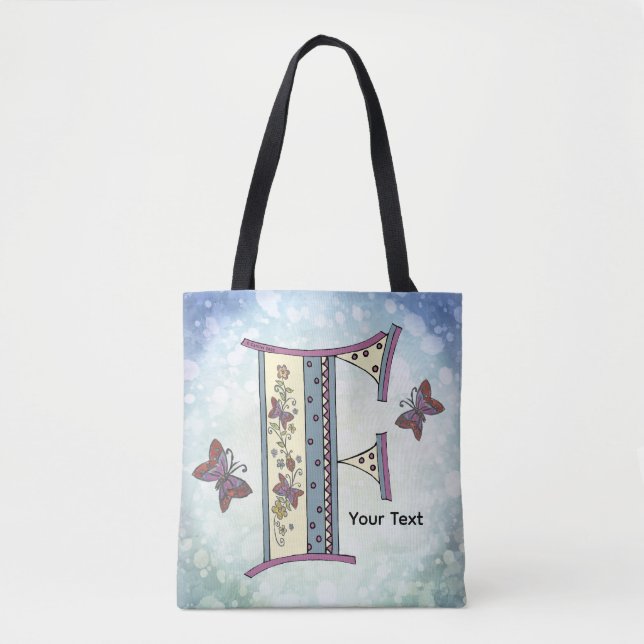 Bolsa Tote Monograma Floral F (Frente)