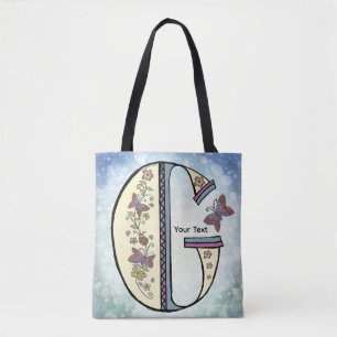 Bolsa Tote Monograma Floral G