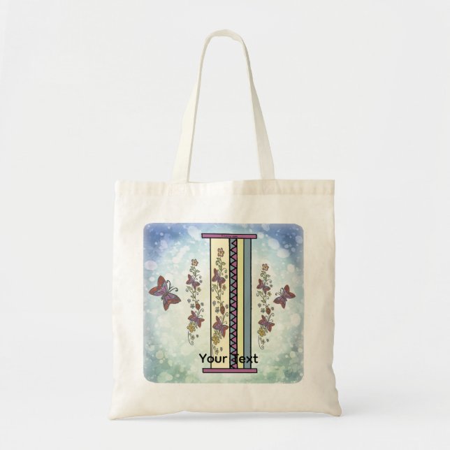 Bolsa Tote Monograma Floral I (Frente)