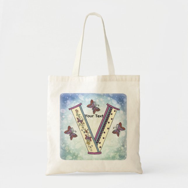Bolsa Tote Monograma Floral V (Frente)