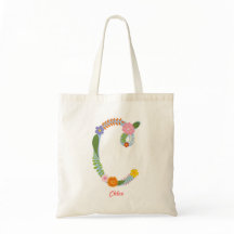 Monograma lunático rústico da flor (c)