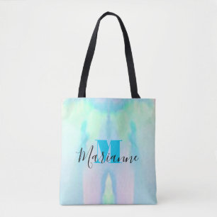 Bolsa Tote Monograma Menina Bonito Estiloso