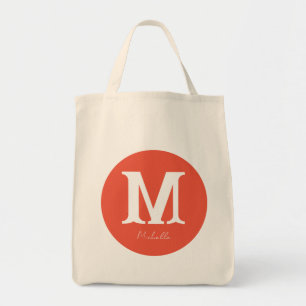 Bolsa Tote Monograma mínimo sunset