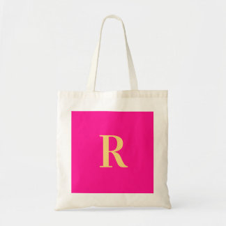 Bolsa Tote Monograma Moderno Simples