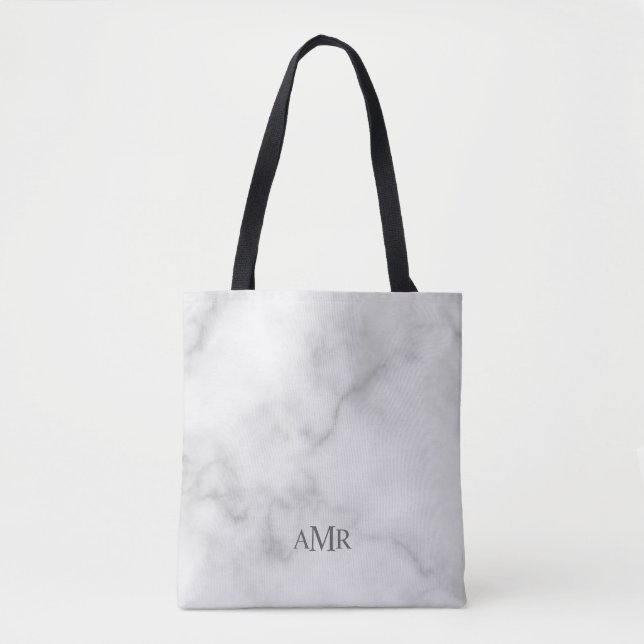 Bolsa Tote Monograma Personalizado Clássico (Frente)