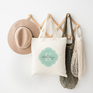 Bolsa Tote Monograma Personalizado da Casa da Moeda