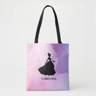 Bolsa Tote Monograma Personalizado da Princesa