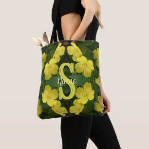 Bolsa Tote Monograma Personalizado Seu Nome Inicial Arte de G
