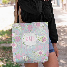Bolsa Tote Monograma - Pista Personalizada de Na moda