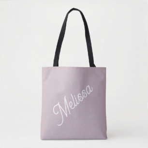 Bolsa Tote Monograma roxo, roxo moderno
