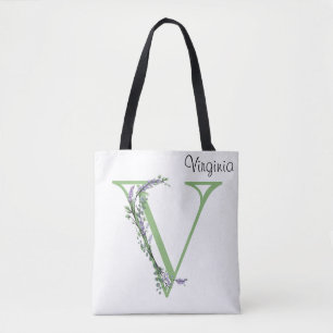 Bolsa Tote Monograma V Lavanda Eucalipto