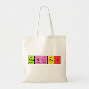 Bolsa Tote Monserat periódico nome da mesa tote saco