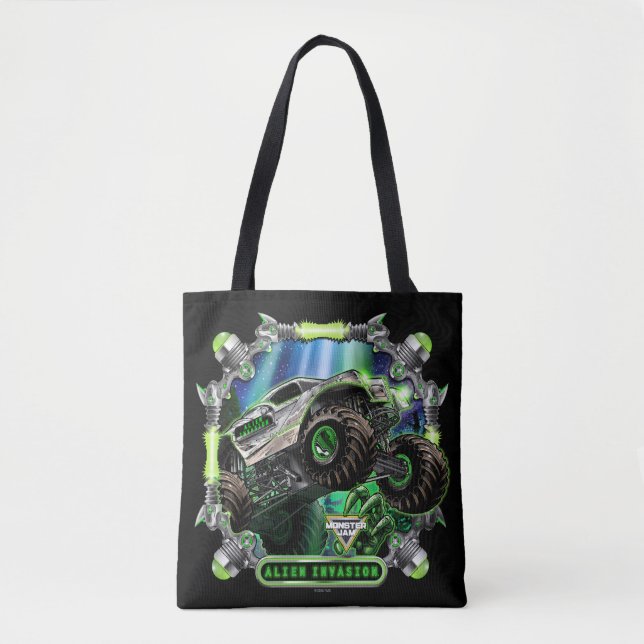 Bolsa Tote Monster Jam Alien Invasion (Frente)