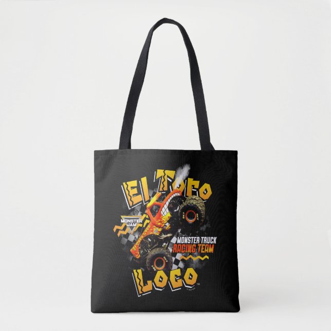 Bolsa Tote Monster Jam El Toro Loco (Frente)