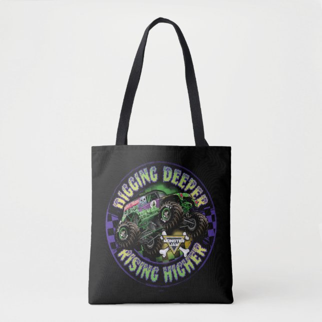 Bolsa Tote Monster Jam Grave Digger (Frente)