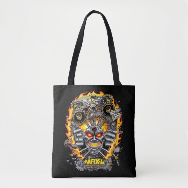 Bolsa Tote Monster Jam Max-D (Frente)