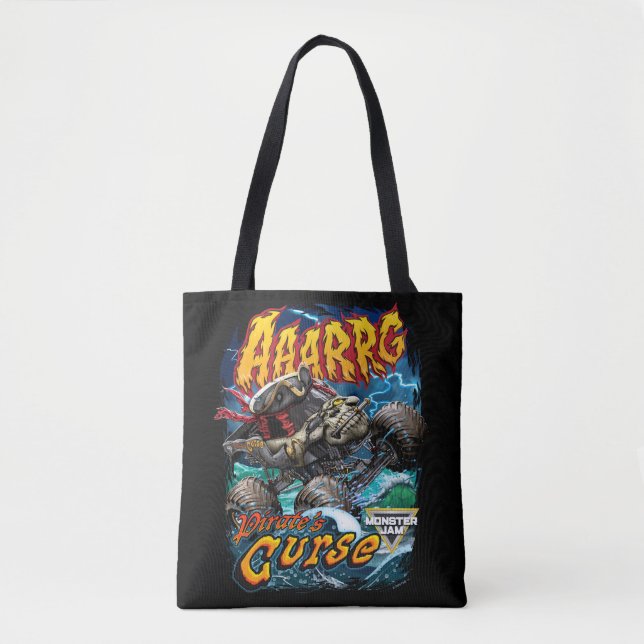 Bolsa Tote Monster Jam Pirate's Curse (Frente)