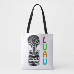Bolsa Tote Monster Tiki Head Luau