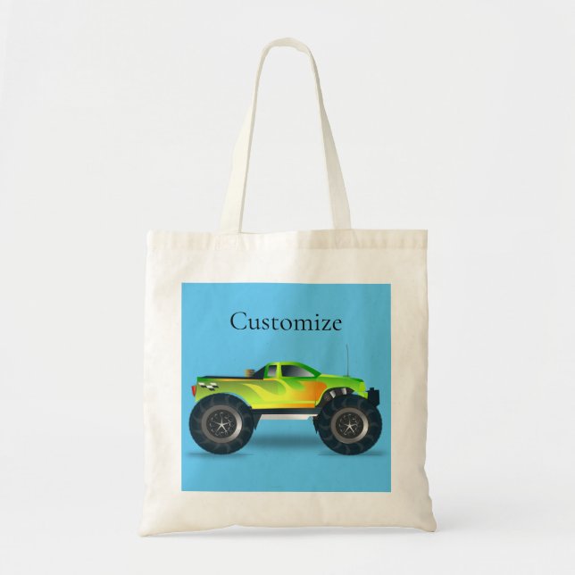 Bolsa Tote Monster Truck Thunder_Cove (Frente)