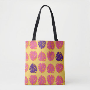 Bolsa Tote Monstera havaiana design