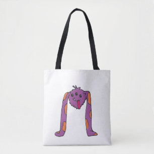 Bolsa Tote Monstro bonito do doggy