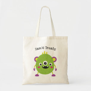 Bolsa Tote Monstro Colorido Bonito Personalizado