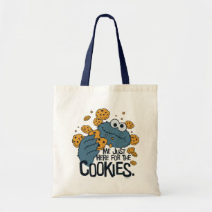 Bolsa Tote Monstro Come Cookies   Eu tô aqui só pelas Cookies