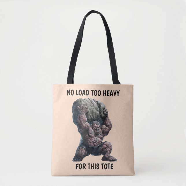 Bolsa Tote Monstro da Besta (Frente)