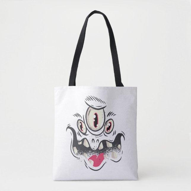 Bolsa Tote Monstro das bruxas (Frente)