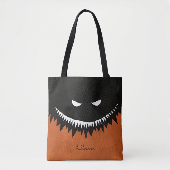 Bolsa Tote Monstro das Halloween (Frente)